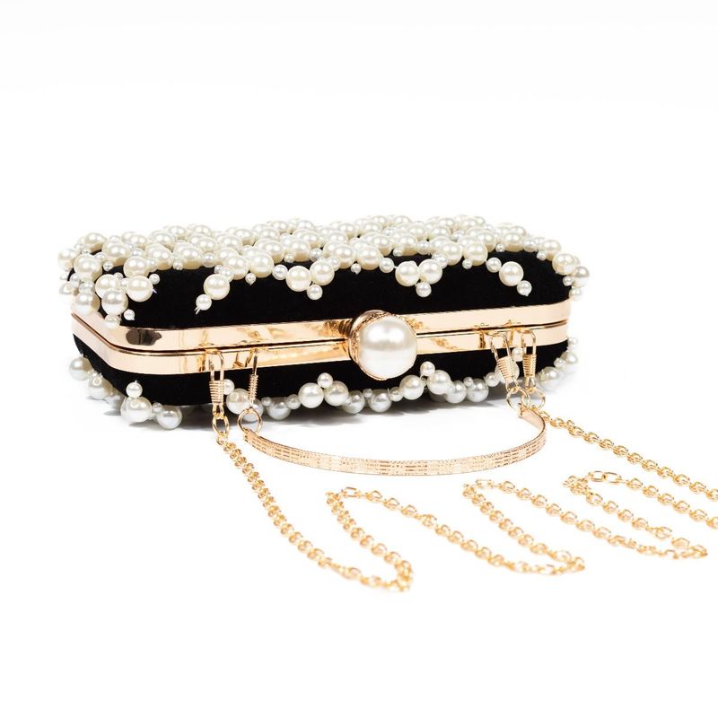 Pearl Clutch Black