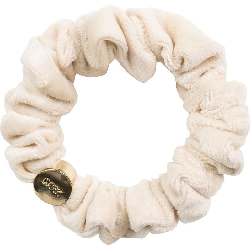 Velvet Mini Scrunchie Vanilla