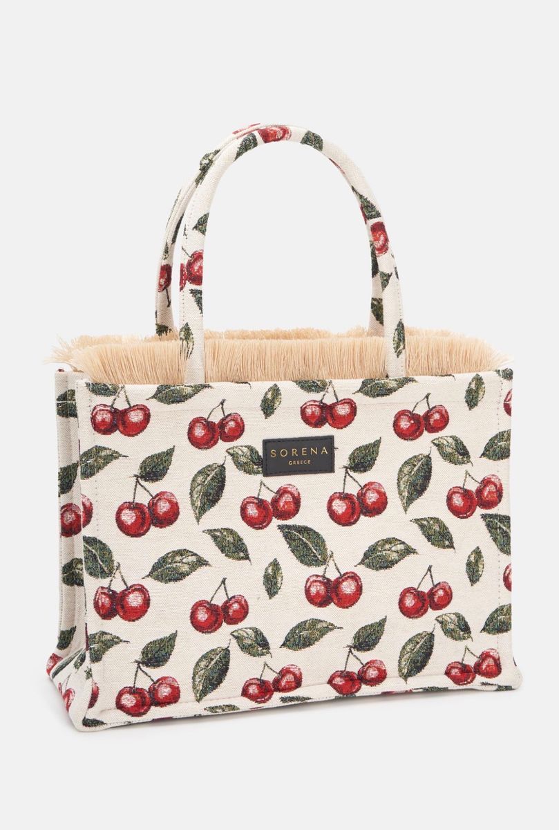 Sorena Cherry Medium Tote Bag