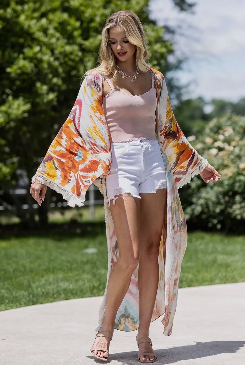 Malibu Sunset Kimono