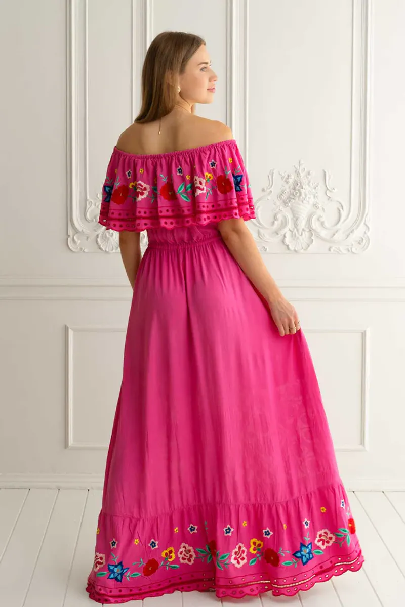 Amore Mio Off The Shoulder Dress