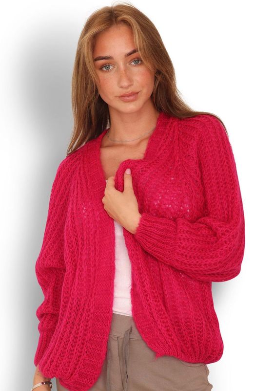 Cardigan Rosa