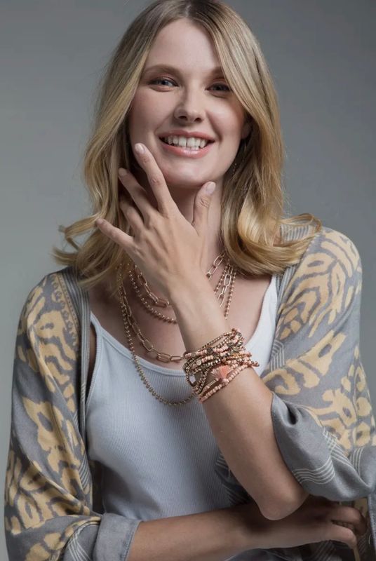 Boho Armbånd Peach