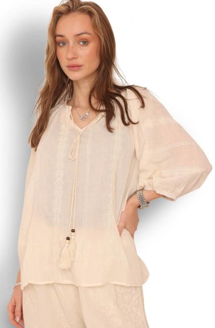 Hovedbilde Bluse Boho Creme