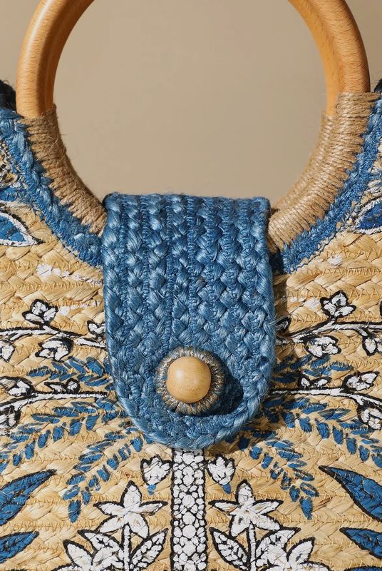 Palma Jute Tote Bag
